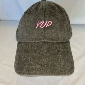 YUP Vintage-style dad hat. Make Me An Offer
